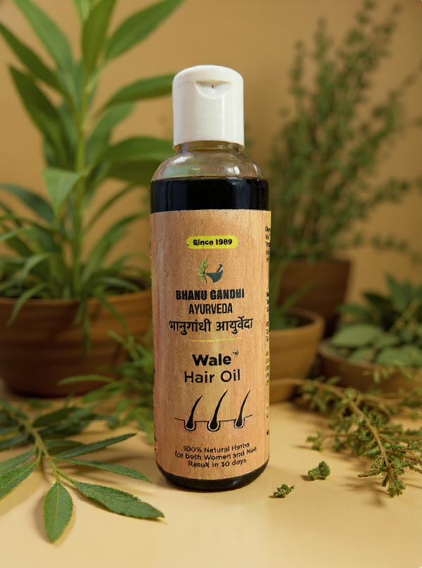 Wale Ayurvedic Hair Oil for Hair Growth & Hair Fall Control | 100% Natural Herbal