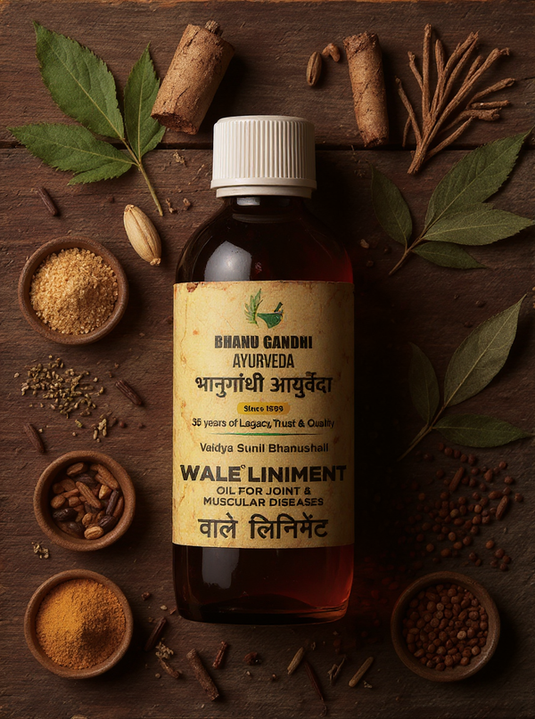 Wale® Liniment - Ayurvedic Oil for Joint and Muscular Diseases (30ml and 60ml)